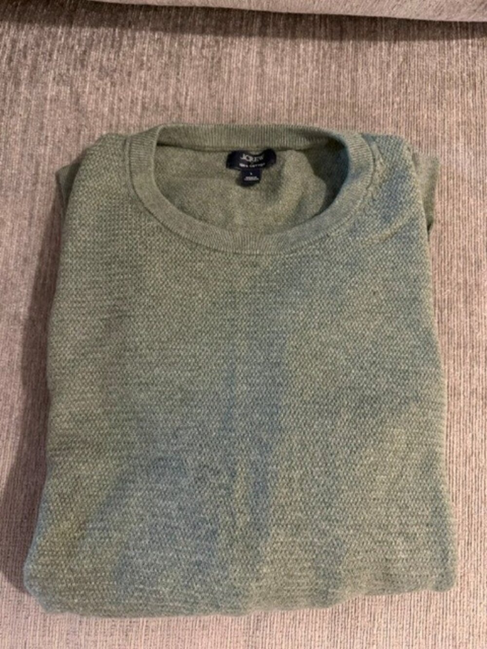 JCrew Long-sleeve textured sweater-tee